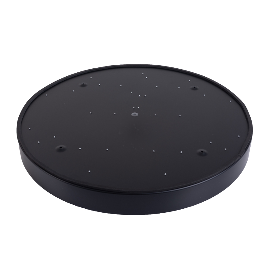 Dimbare LED Plafondlamp LED/60W/230V 3000-6500K diameter 60 cm zwart + afstandsbediening