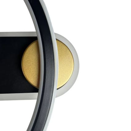 Dimbare LED Plafondlamp LED/60W/230V 3000-6500K zwart + afstandsbediening