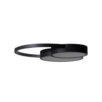 Dimbare LED plafondlamp LED/60W/230V 3000-6500K zwart + afstandsbediening