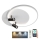 Dimbare LED Plafondlamp LED/65W/230V 3000-6500K wit + afstandsbediening