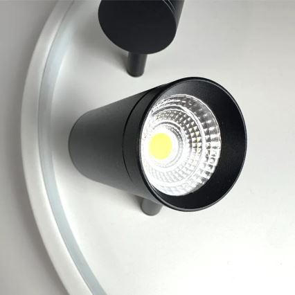 Dimbare LED Plafondlamp LED/65W/230V 3000-6500K wit + afstandsbediening