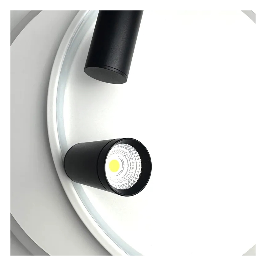 Dimbare LED Plafondlamp LED/65W/230V 3000-6500K wit + afstandsbediening