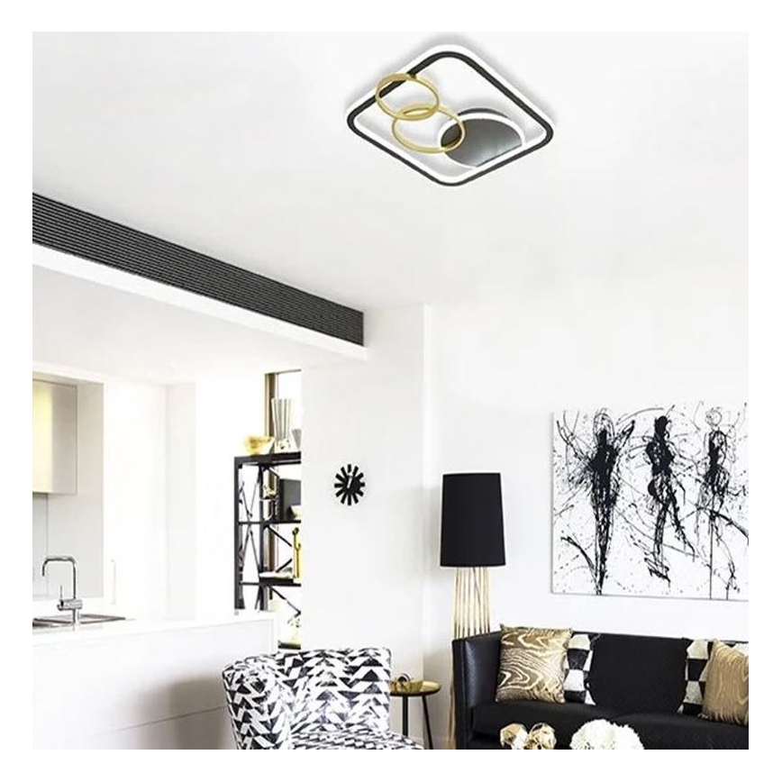 Dimbare LED plafondlamp LED/70W/230V 3000-6500K + afstandsbediening