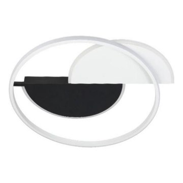 Dimbare LED Plafondlamp LED/70W/230V 3000-6500K wit/zwart + afstandsbediening