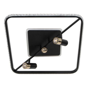 Dimbare LED plafondlamp LED/70W/230V 3000-6500K zwart + afstandsbediening