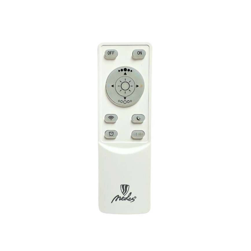 Dimbare LED Plafondlamp LED/70W/230V 3000-6500K zwart/bruin + afstandsbediening