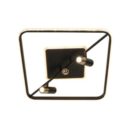 Dimbare LED plafondlamp LED/70W/230V 3000-6500K zwart + afstandsbediening