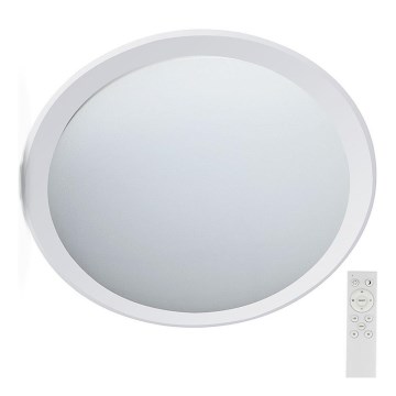 Dimbare LED plafondlamp LED/72W/230V 3000-6500K diameter 67 cm wit + afstandsbediening