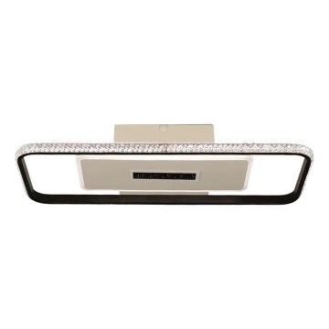 Dimbare LED Plafondlamp LED/75W/230V 3000-6500K wit/zwart + afstandsbediening
