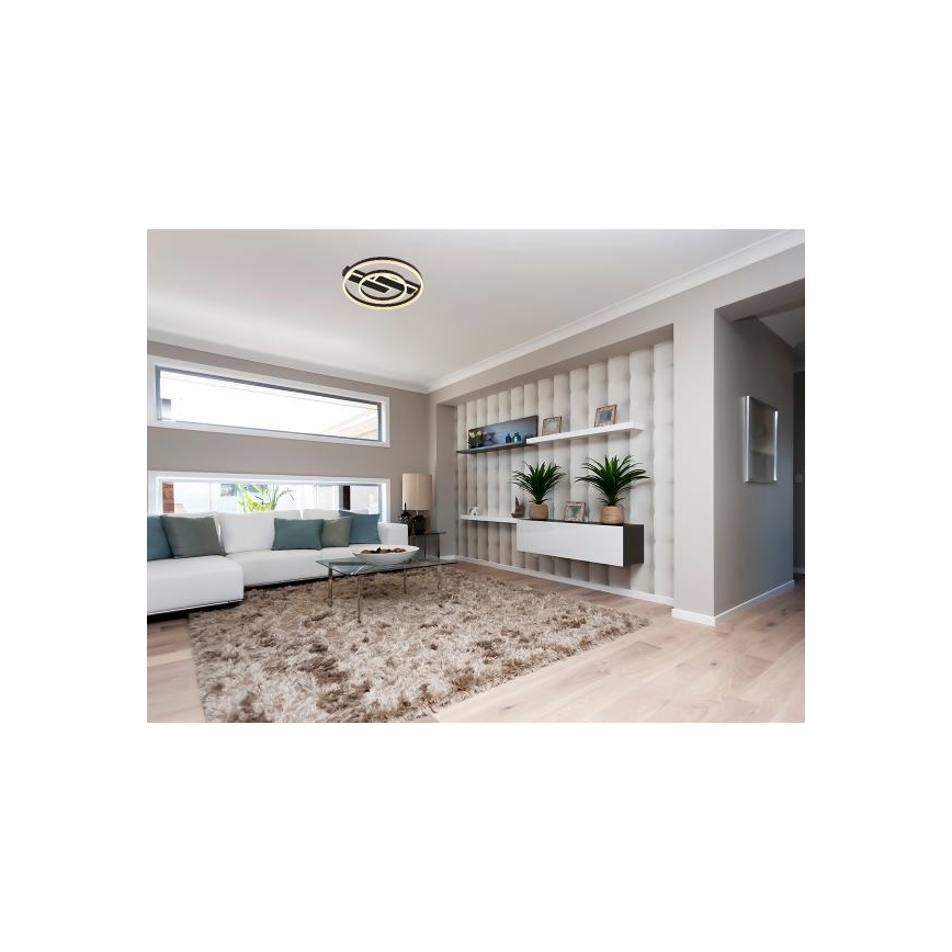 Dimbare LED-plafondlamp LED/80W/230V 3000-6500K + afstandsbediening