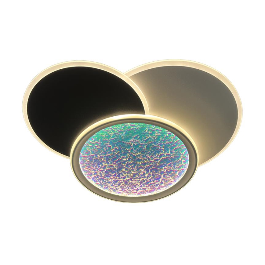 Dimbare LED Plafondlamp LED/80W/230V 3000-6500K wit + afstandsbediening