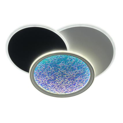 Dimbare LED Plafondlamp LED/80W/230V 3000-6500K wit + afstandsbediening