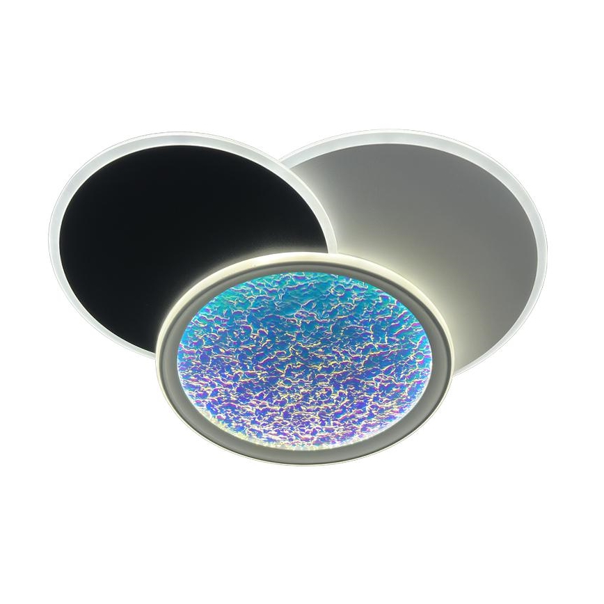 Dimbare LED Plafondlamp LED/80W/230V 3000-6500K wit + afstandsbediening