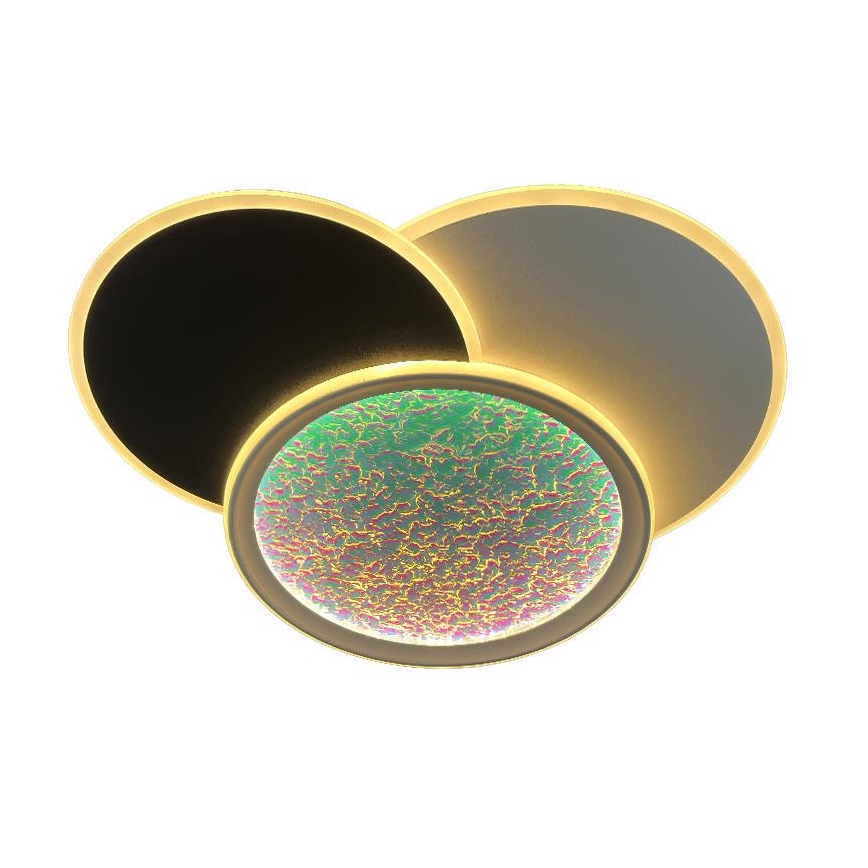 Dimbare LED Plafondlamp LED/80W/230V 3000-6500K wit + afstandsbediening