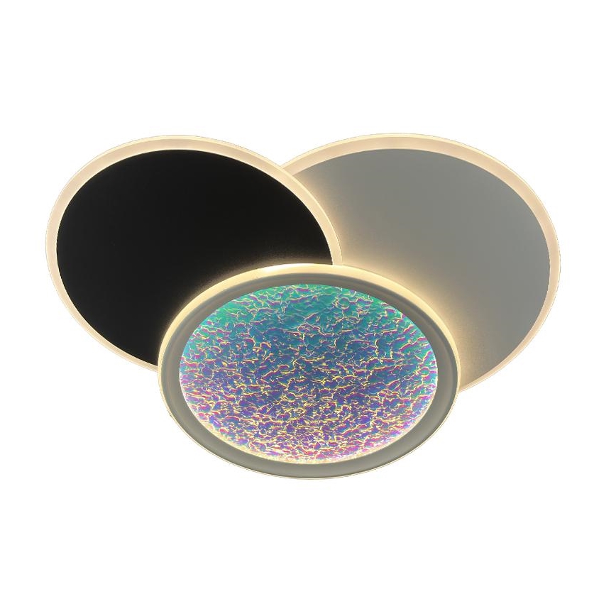 Dimbare LED Plafondlamp LED/80W/230V 3000-6500K wit + afstandsbediening