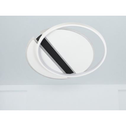 Dimbare LED plafondlamp LED/80W/230V 3000-6500K wit + afstandsbediening