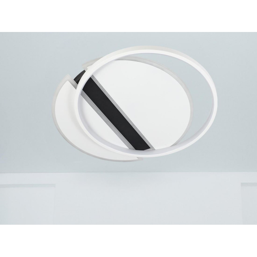 Dimbare LED plafondlamp LED/80W/230V 3000-6500K wit + afstandsbediening