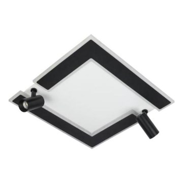 Dimbare LED Plafondlamp LED/80W/230V 3000-6500K zwart + afstandsbediening
