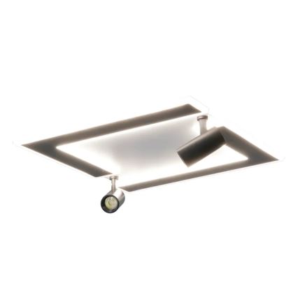 Dimbare LED Plafondlamp LED/80W/230V 3000-6500K zwart + afstandsbediening
