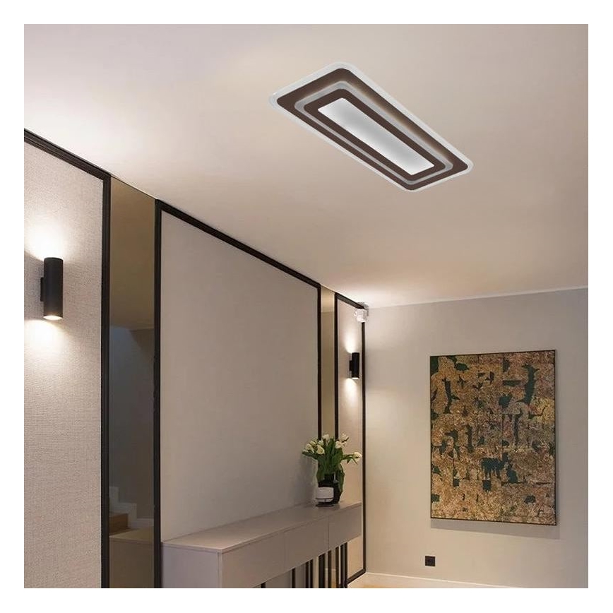 Dimbare LED Plafondlamp LED/85W/230V 3000-6500K + afstandsbediening
