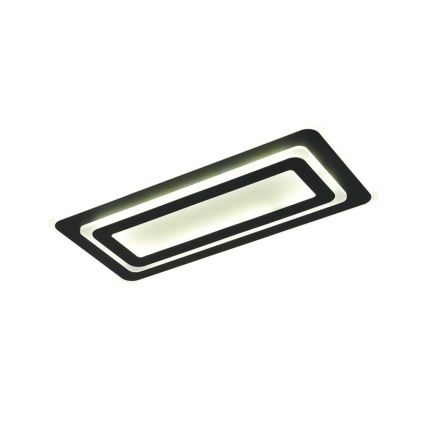 Dimbare LED plafondlamp LED/85W/230V 3000-6500K zwart + afstandsbediening