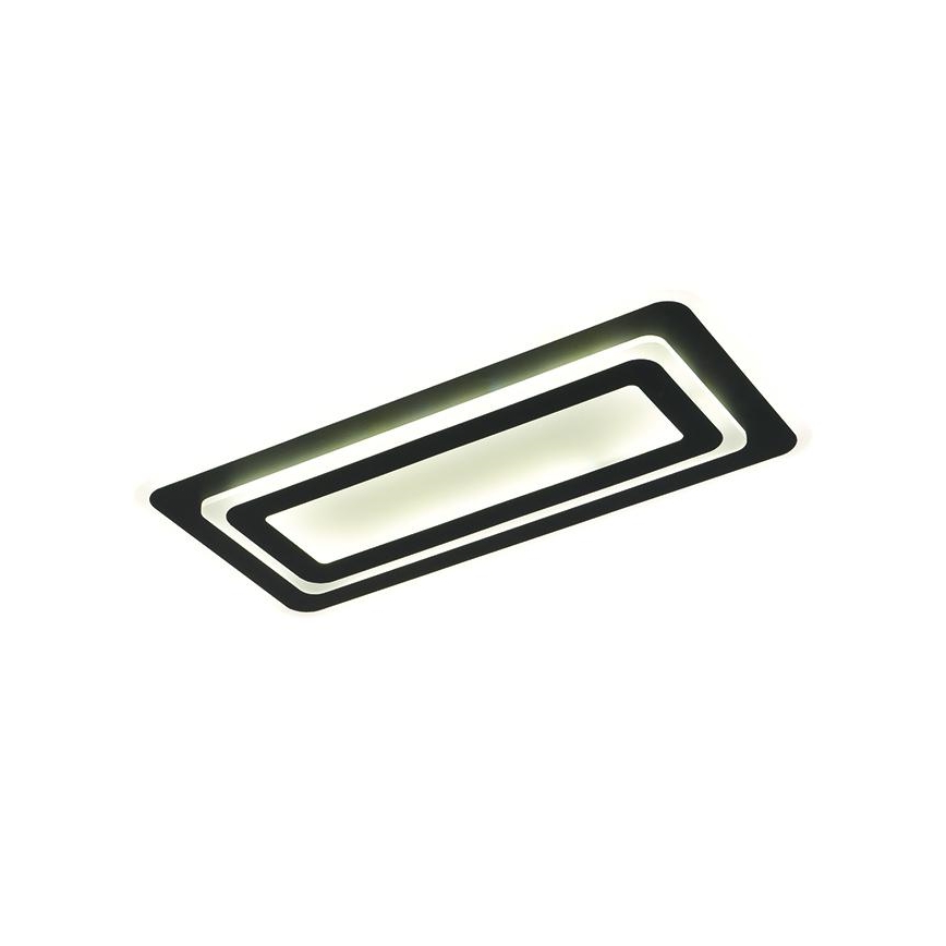 Dimbare LED plafondlamp LED/85W/230V 3000-6500K zwart + afstandsbediening