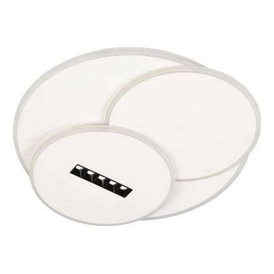 Dimbare LED Plafondlamp LED/90W/230V 3000-6500K wit + afstandsbediening