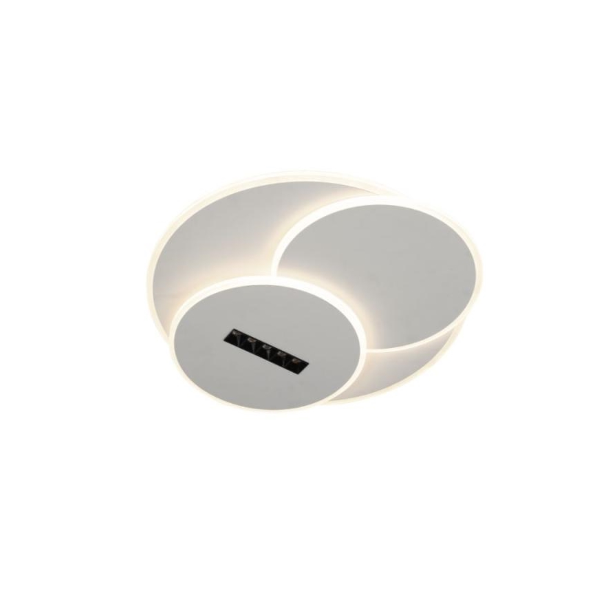 Dimbare LED Plafondlamp LED/90W/230V 3000-6500K wit + afstandsbediening