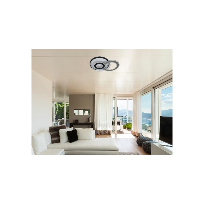 Dimbare LED-plafondlamp LED/95W/230V 3000-6500K + afstandsbediening