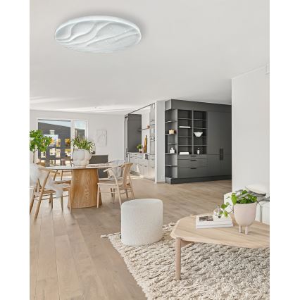 Dimbare LED plafondlamp LIKA LED/60W/230V 2700-6500K diameter 58 cm + afstandsbediening