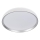 Dimbare LED-plafondlamp LIXAN LED/65W/230V 3000-6500K Ø 48,6 cm wit/zilver + afstandsbediening