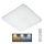 Dimbare LED plafondlamp MANA LED/36W/230V 2700-6500K 43x43 cm + afstandsbediening