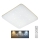 Dimbare LED plafondlamp MANA LED/60W/230V 2700-6500K 53x53 cm + afstandsbediening