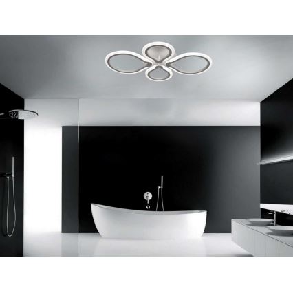 Dimbare LED-plafondlamp TRIESTE LED/52W/230V + afstandsbediening