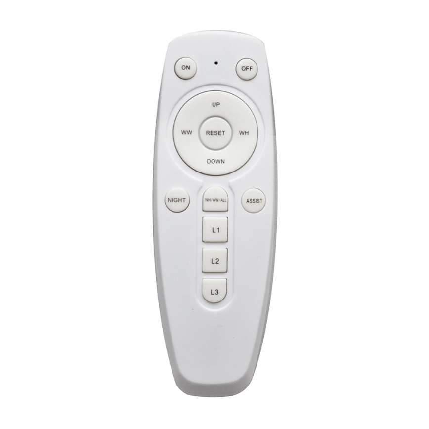 Dimbare LED-plafondlamp TRIESTE LED/52W/230V + afstandsbediening