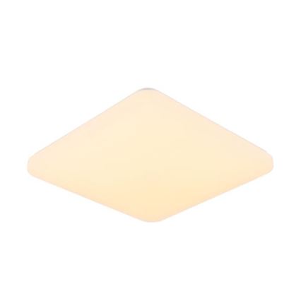 Dimbare LED plafondlamp met spraakbesturing OPAL LED/48W/230V 2700-6500K wit + afstandsbediening