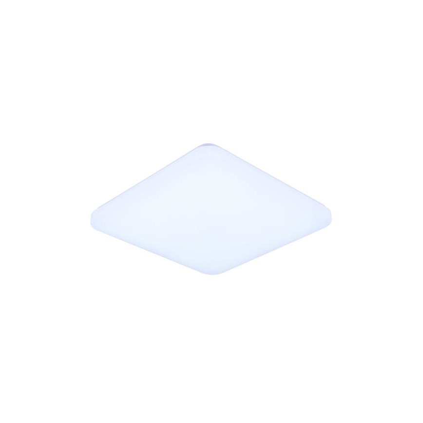 Dimbare LED plafondlamp met spraakbesturing OPAL LED/48W/230V 2700-6500K wit + afstandsbediening