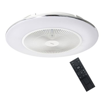 Dimbare LED Plafondlamp met Ventilator ARIA LED/38W/230V 3000-6000K wit + afstandsbediening