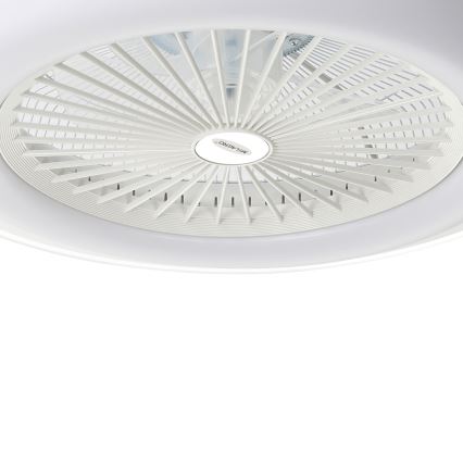 Dimbare LED Plafondlamp met Ventilator ZONDA LED/48W/230V 3000-6000K wit + afstandsbediening