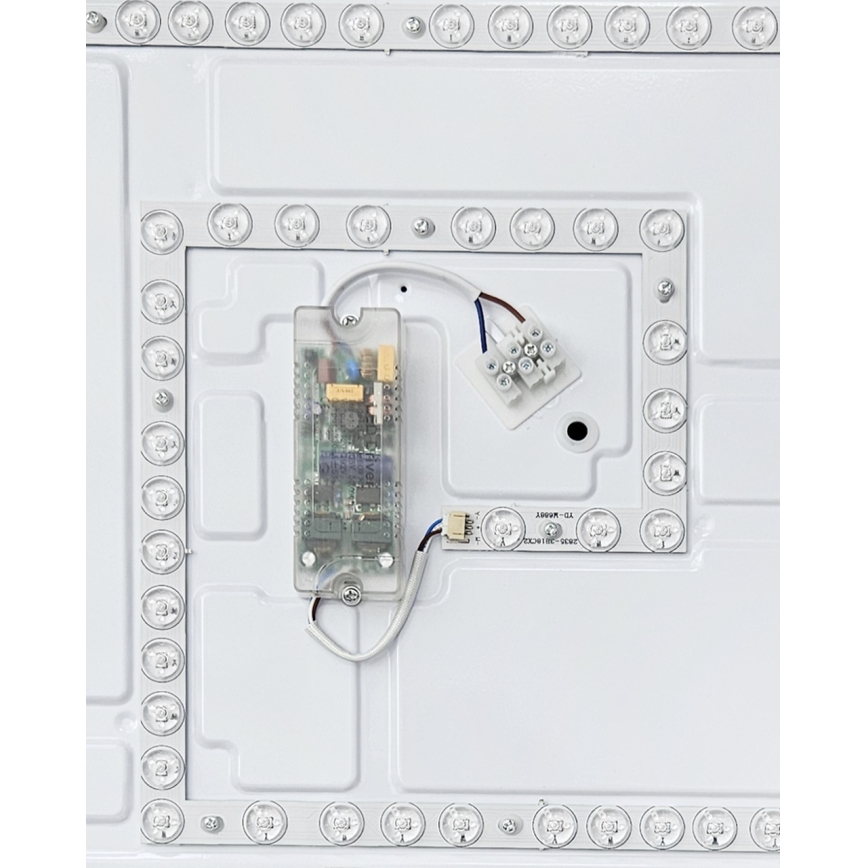 Dimbare LED plafondlamp NERIS LED/60W/230V 2700-6500K 53x53 cm + afstandsbediening
