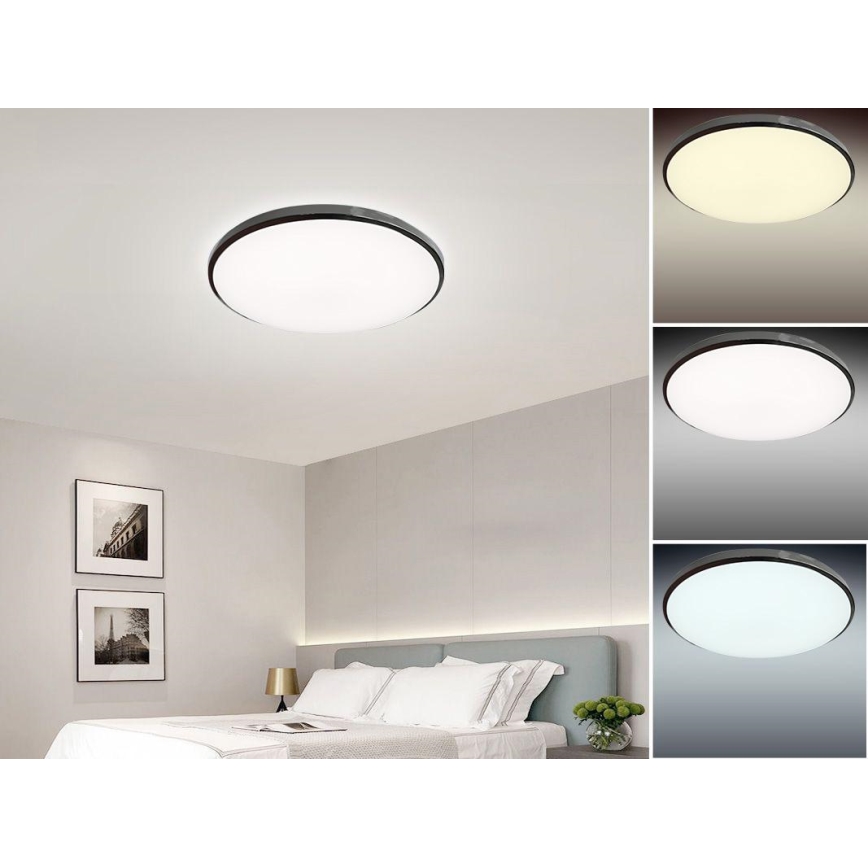 Dimbare LED Plafondlamp OPAL LED/50W/230V + afstandsbediening