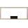 Dimbare LED Plafondlamp RAMME LED/34W/230V eiken