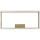 Dimbare LED plafondlamp RAMME LED/34W/230V mat eiken + afstandsbediening