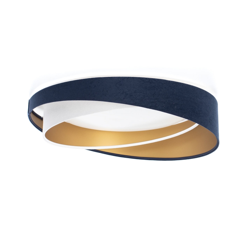 Dimbare LED-plafondlamp SMART GALAXY MODERN LED/24W/230V 3000-6500K Ø 55 cm blauw/wit/goud + afstandsbediening