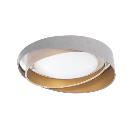 Dimbare LED-plafondlamp SMART GALAXY MODERN LED/24W/230V 3000-6500K Ø 55 cm grijs/beige/goud + afstandsbediening