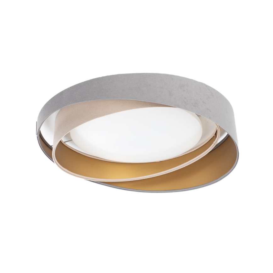 Dimbare LED-plafondlamp SMART GALAXY MODERN LED/24W/230V 3000-6500K Ø 55 cm grijs/beige/goud + afstandsbediening