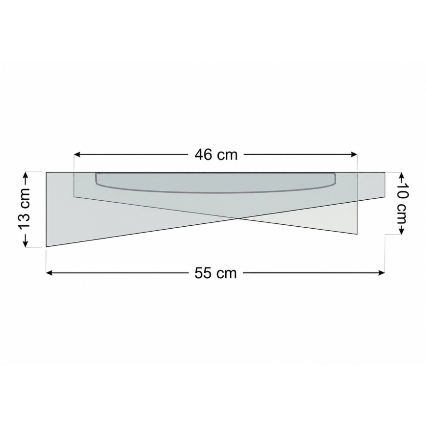 Dimbare LED-plafondlamp SMART GALAXY MODERN LED/24W/230V 3000-6500K Ø 55 cm grijs/beige/goud + afstandsbediening