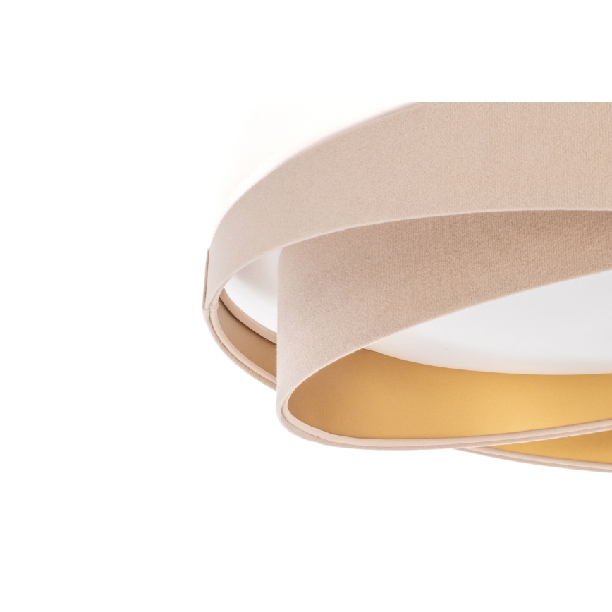 LED-dimbare plafondlamp SMART GALAXY MODERN LED/24W/230V 3000-6500K Ø 55 cm beige/goud + afstandsbediening