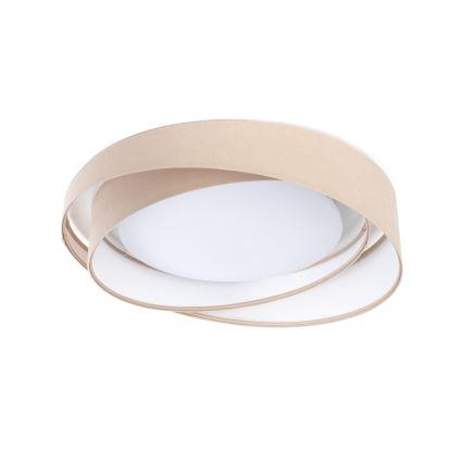 Dimbare LED-plafondlamp SMART GALAXY MODERN LED/24W/230V 3000-6500K Ø 55 cm beige/wit + afstandsbediening