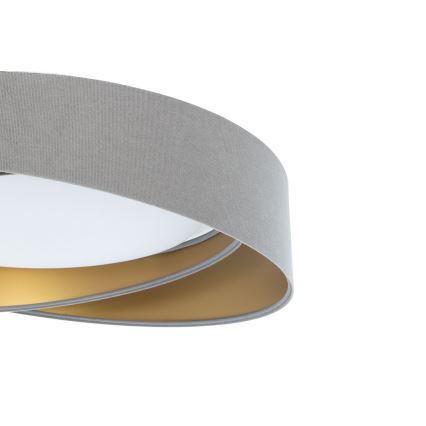 Dimbare LED-plafondlamp SMART GALAXY MODERN LED/24W/230V 3000-6500K Ø 55 cm grijs/goud + afstandsbediening